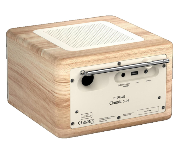 PURE Classic C-D4 Cotton White/Oak EU/UK - 1538313 - zdjęcie 3